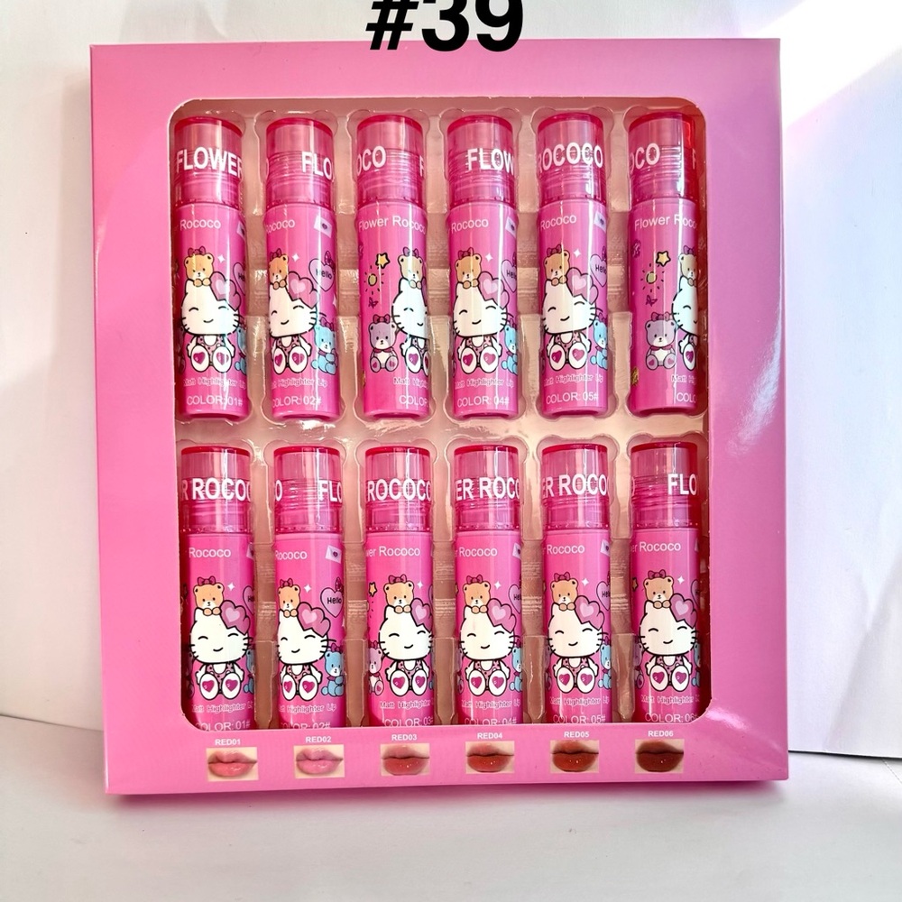 Flower Rococo tinted lip gloss set - Picture 2 of 3